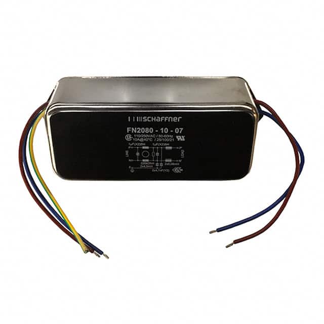 FN2080-10-07 Schaffner EMC Inc.  Modules de filtrage de ligne électrique